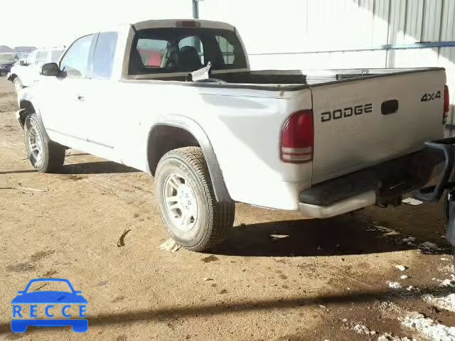 2002 DODGE DAKOTA SLT 1B7GG42X62S539726 image 2