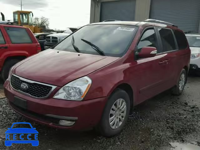 2014 KIA SEDONA LX KNDMG4C72E6543562 image 1