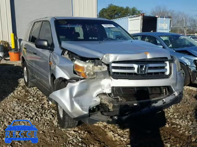 2006 HONDA PILOT LX 5FNYF28196B022048 зображення 0