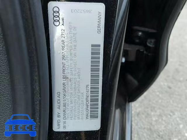 2015 AUDI A6 PREMIUM WAUGFAFCXFN014775 Bild 9