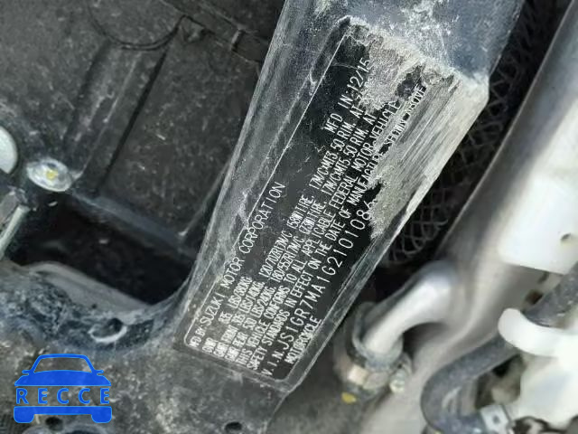 2016 SUZUKI GSX-R750 JS1GR7MA1G2101086 image 9