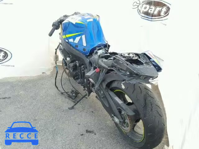 2016 SUZUKI GSX-R750 JS1GR7MA1G2101086 image 2