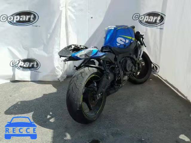 2016 SUZUKI GSX-R750 JS1GR7MA1G2101086 image 3