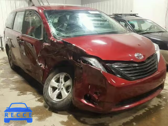 2015 TOYOTA SIENNA 5TDZK3DC0FS585742 image 0