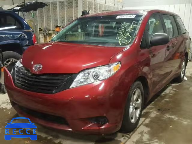 2015 TOYOTA SIENNA 5TDZK3DC0FS585742 image 1