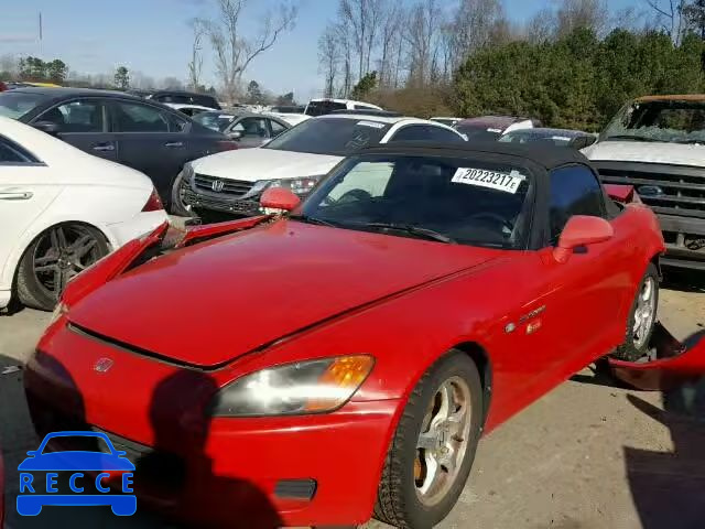 2001 HONDA S2000 JHMAP11471T009154 image 1