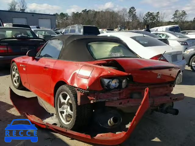 2001 HONDA S2000 JHMAP11471T009154 image 2