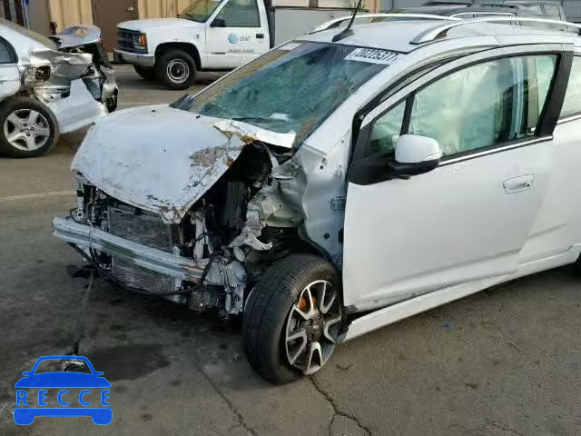 2014 CHEVROLET SPARK 2LT KL8CF6S91EC412453 зображення 8