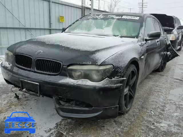 2003 BMW 745I WBAGL63473DP64669 image 1