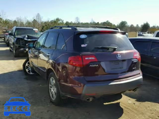 2008 ACURA MDX TECH 2HNYD28448H513778 image 2