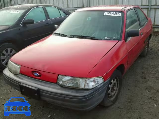 1992 FORD ESCORT LX 1FAPP11J5NW118286 image 1