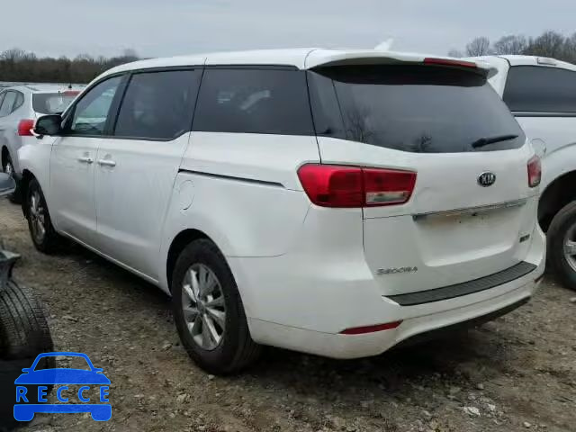 2016 KIA SEDONA L KNDMA5C17G6149707 image 2