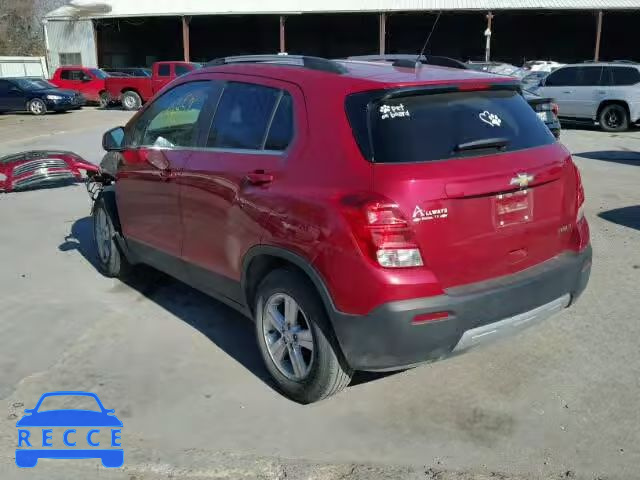 2015 CHEVROLET TRAX 1LT KL7CJLSB9FB230639 image 2