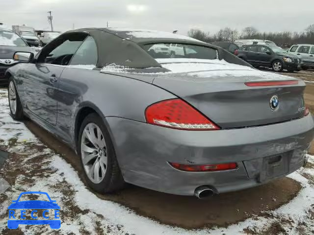 2008 BMW 650I WBAEB53538CX60287 image 2