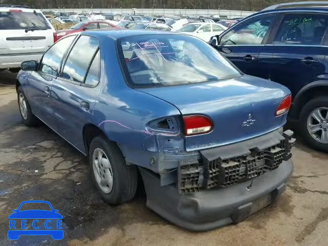 1999 CHEVROLET CAVALIER 3G1JC5249XS807332 image 2