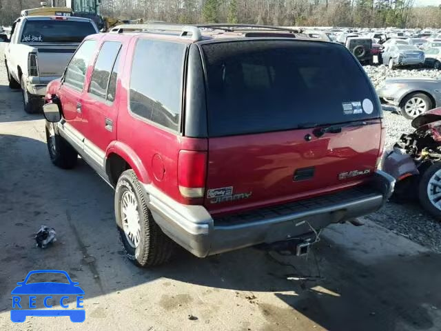 1997 GMC JIMMY 1GKDT13WXV2563037 зображення 2