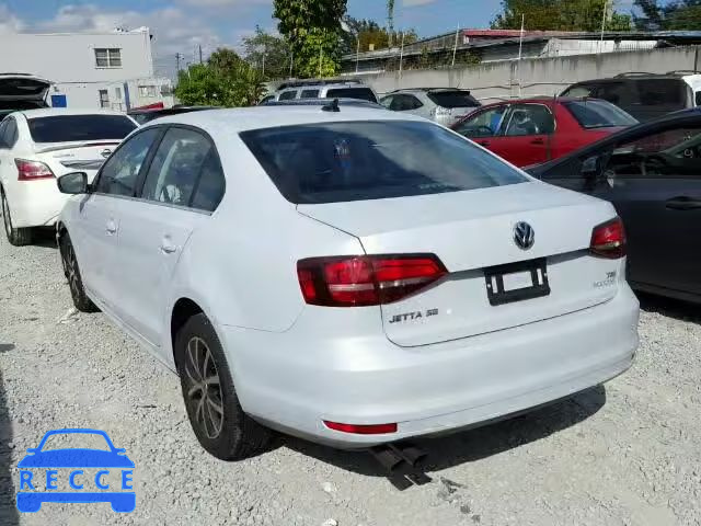 2017 VOLKSWAGEN JETTA SE 3VWDB7AJ9HM228211 image 2