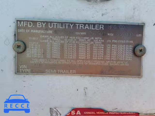 2005 UTIL TRAILER 1UYVS25345P689944 Bild 9