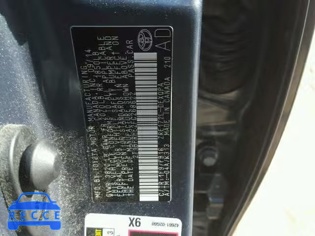 2015 TOYOTA COROLLA EC 2T1BPRHE2FC268622 image 9