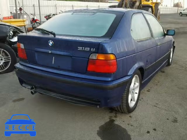 1998 BMW 318TI WBACG7328WKC30932 image 3