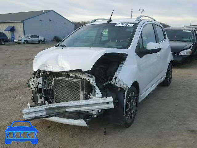 2014 CHEVROLET SPARK 2LT KL8CF6S95EC475068 зображення 1