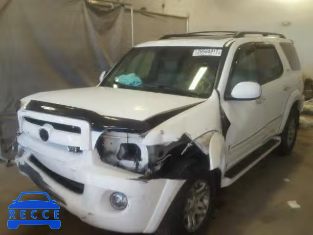 2007 TOYOTA SEQUOIA SR 5TDZT34A77S286102 зображення 1