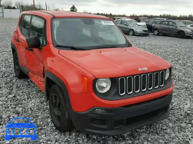 2015 JEEP RENEGADE S ZACCJAAT5FPC12422 зображення 0