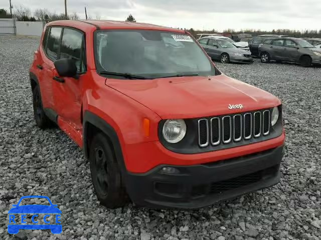 2015 JEEP RENEGADE S ZACCJAAT5FPC12422 image 8