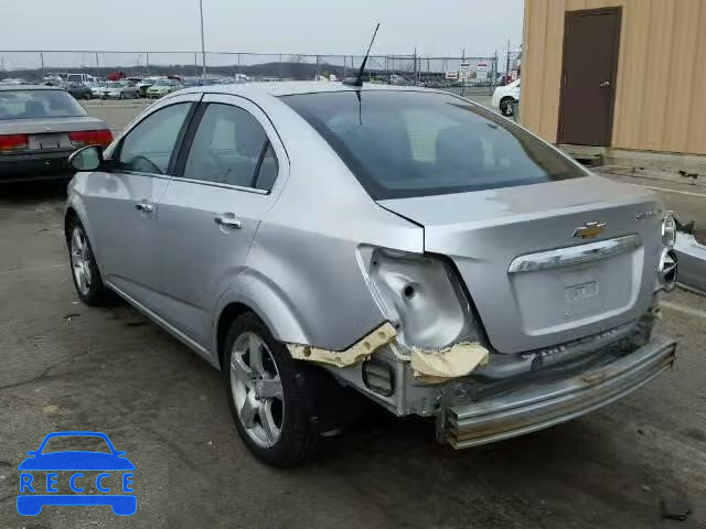 2012 CHEVROLET SONIC LTZ 1G1JE5SH2C4128171 image 2