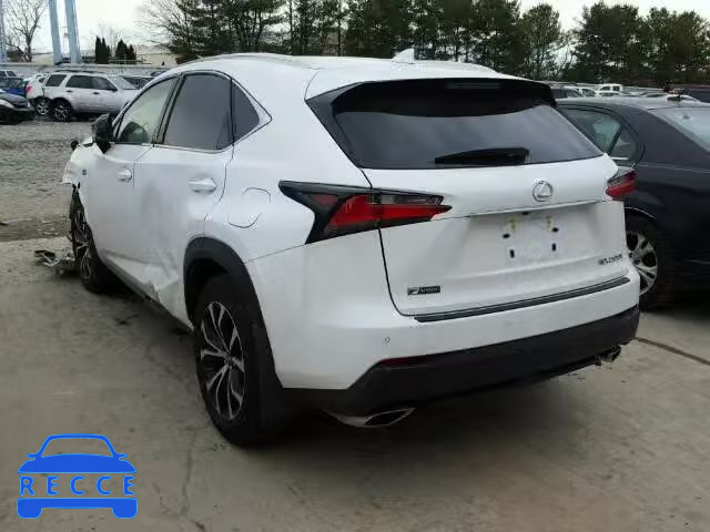 2016 LEXUS NX 200T JTJBARBZ1G2086288 зображення 2