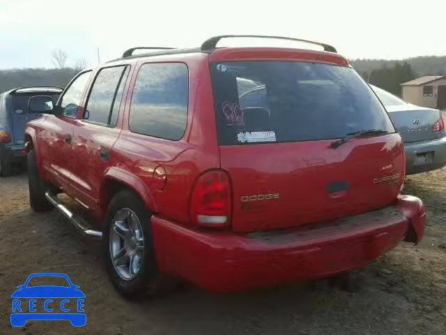 2003 DODGE DURANGO R/ 1D4HS78Z73F505935 image 2