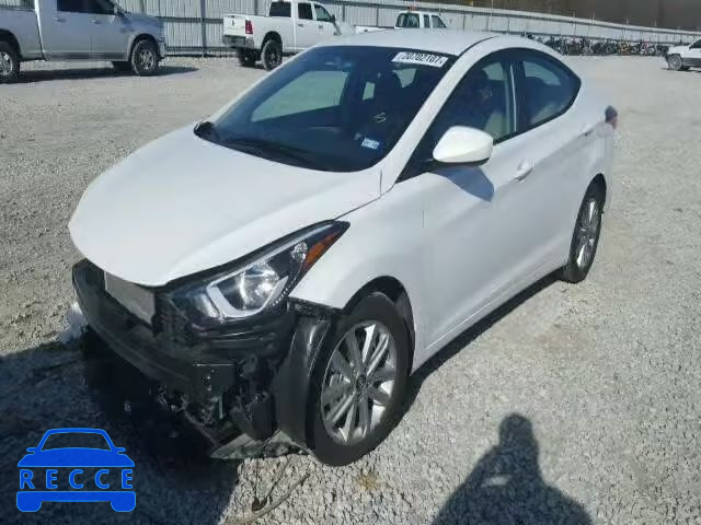 2016 HYUNDAI ELANTRA SE 5NPDH4AEXGH781053 зображення 1