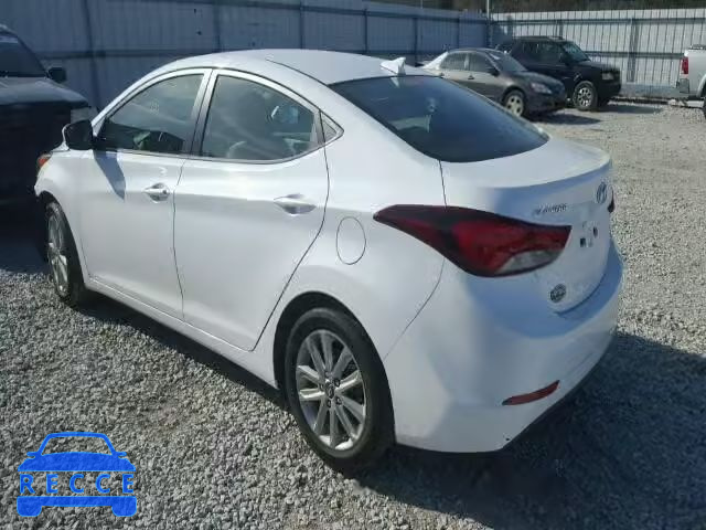 2016 HYUNDAI ELANTRA SE 5NPDH4AEXGH781053 image 2