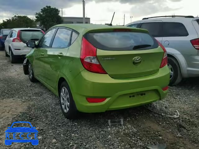 2013 HYUNDAI ACCENT KMHCT5AE0DU081930 зображення 2