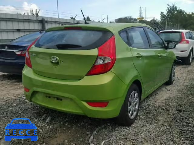 2013 HYUNDAI ACCENT KMHCT5AE0DU081930 зображення 3