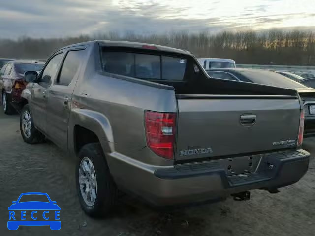 2009 HONDA RIDGELINE 5FPYK16449B108172 зображення 2