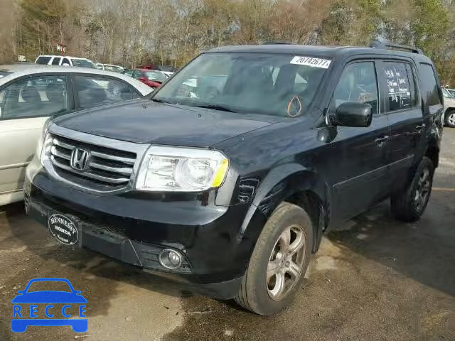 2014 HONDA PILOT EXL 5FNYF3H5XEB001944 image 1