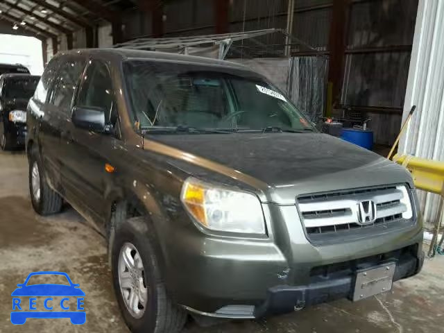 2006 HONDA PILOT LX 5FNYF28106B017773 зображення 0