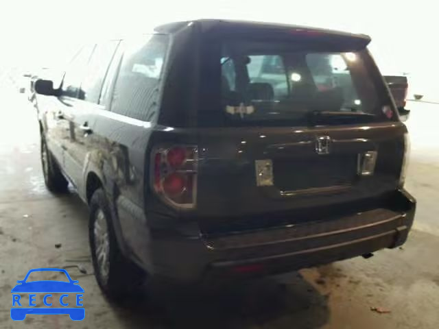 2006 HONDA PILOT LX 5FNYF28106B017773 зображення 2