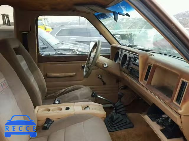 1985 FORD BRONCO II 1FMBU14S5FUA75076 image 4
