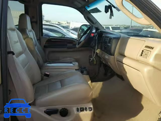 2005 FORD EXCURSION 1FMSU43P65ED43365 зображення 4