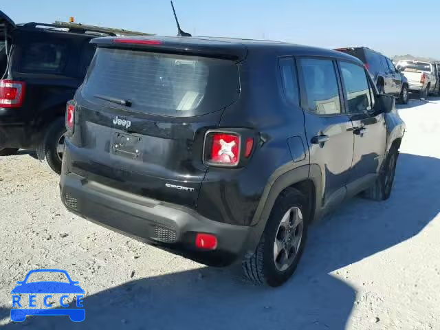 2016 JEEP RENEGADE S ZACCJAAT1GPD36768 image 3