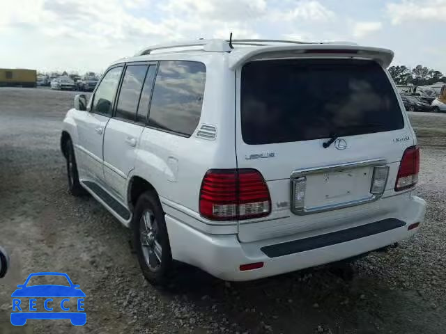 2006 LEXUS LX 470 JTJHT00W364017758 image 2