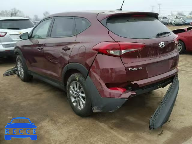 2017 HYUNDAI TUCSON SE KM8J23A45HU328970 image 2