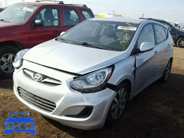 2013 HYUNDAI ACCENT KMHCT5AE0DU062844 image 1