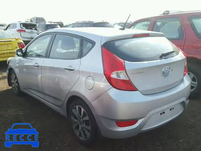 2013 HYUNDAI ACCENT KMHCT5AE0DU062844 image 2