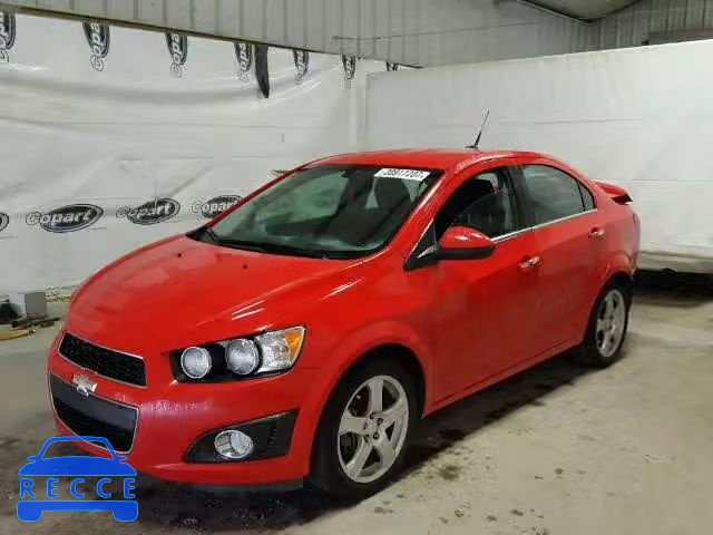 2014 CHEVROLET SONIC LTZ 1G1JE5SH9E4119633 Bild 1