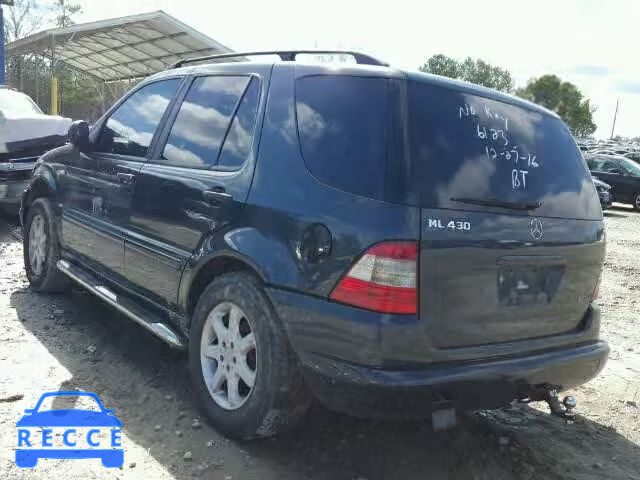 1999 MERCEDES-BENZ ML430 4JGAB72E1XA055461 зображення 2