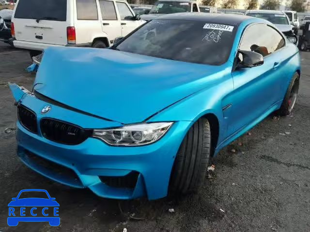 2015 BMW M4 WBS3R9C57FK329623 image 1