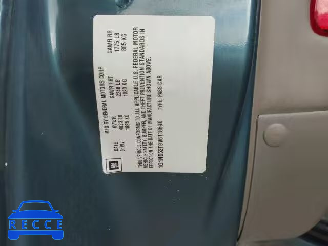 1997 CHEVROLET MALIBU 1G1ND52T9V6118690 image 9
